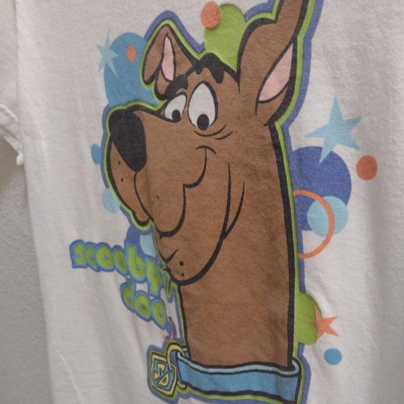 Vintage Scooby-Doo Cartoon Men's White T-shirt - Picture 3 of 4